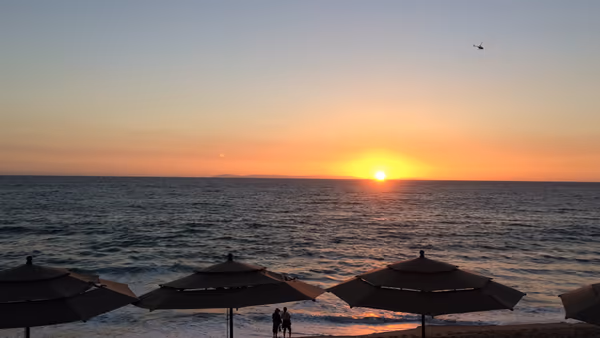 投稿：ラグーナビーチの夕陽