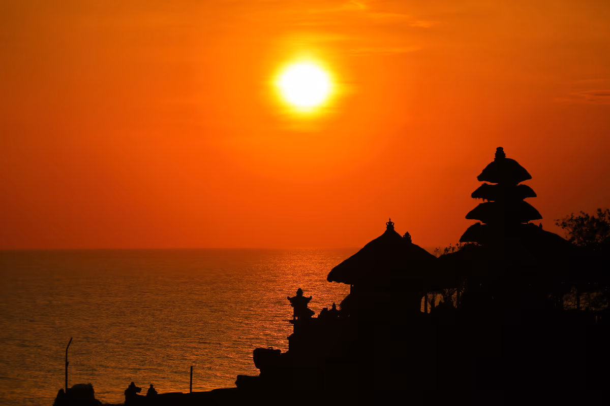 投稿写真：夕陽とタナロット