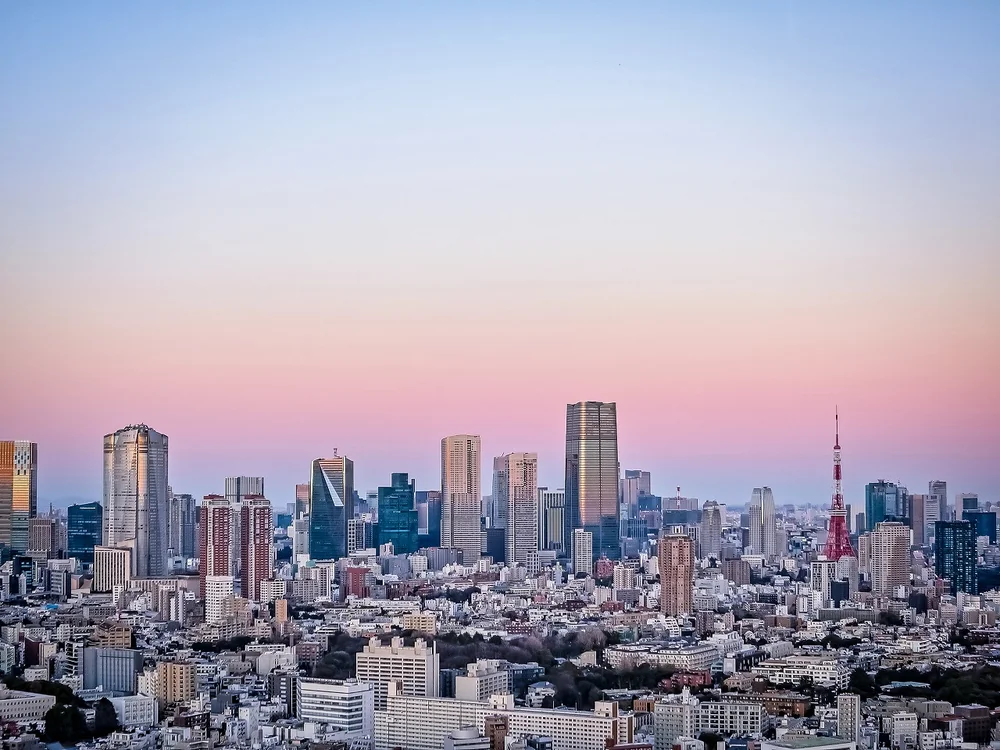 投稿写真：ビーナスベルトと超高層ビル群と東京タワー