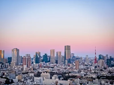 投稿：ビーナスベルトと超高層ビル群と東京タワー