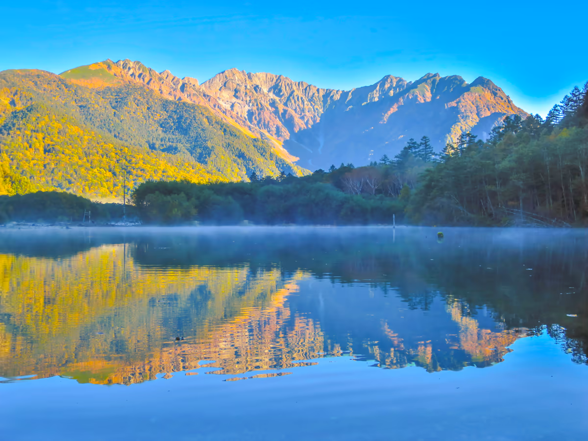 投稿写真：大正池に映る穂高連峰