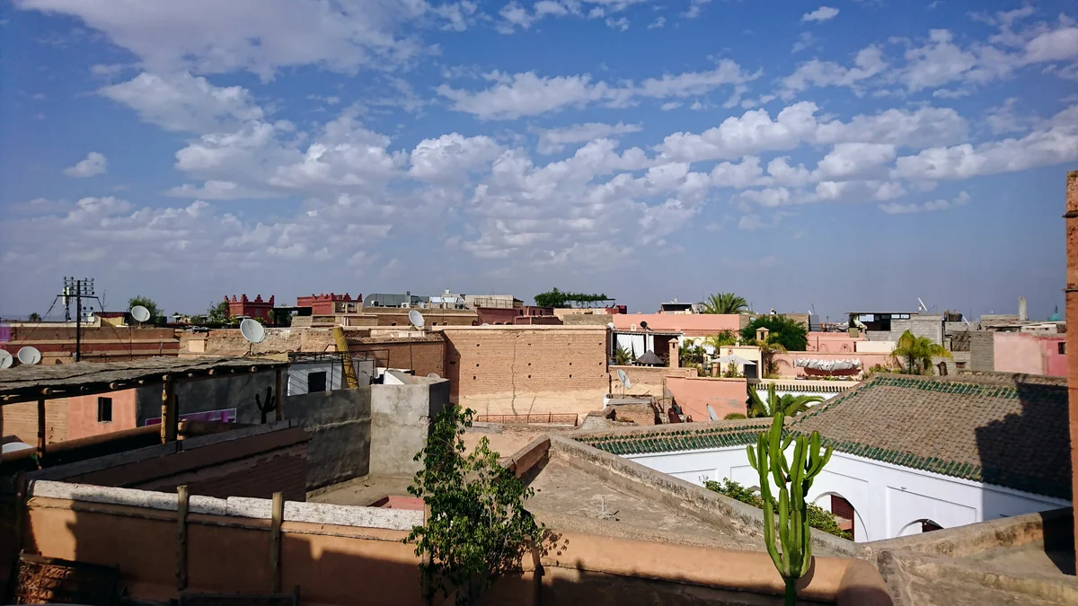 投稿写真：マラケシュ　旧市街の屋根