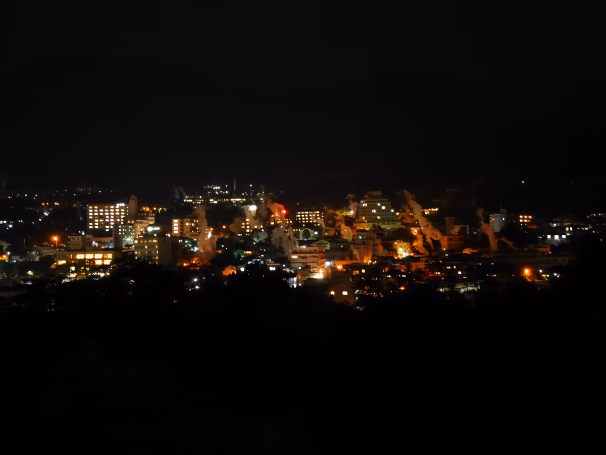 投稿写真：188別府の湯けむり夜景（大分）