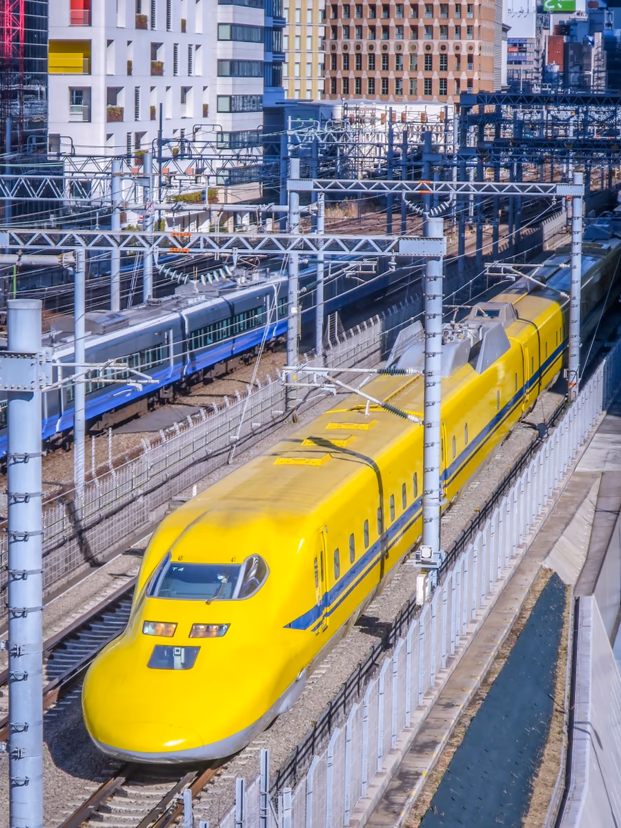 投稿写真：都心のドクターイエロー