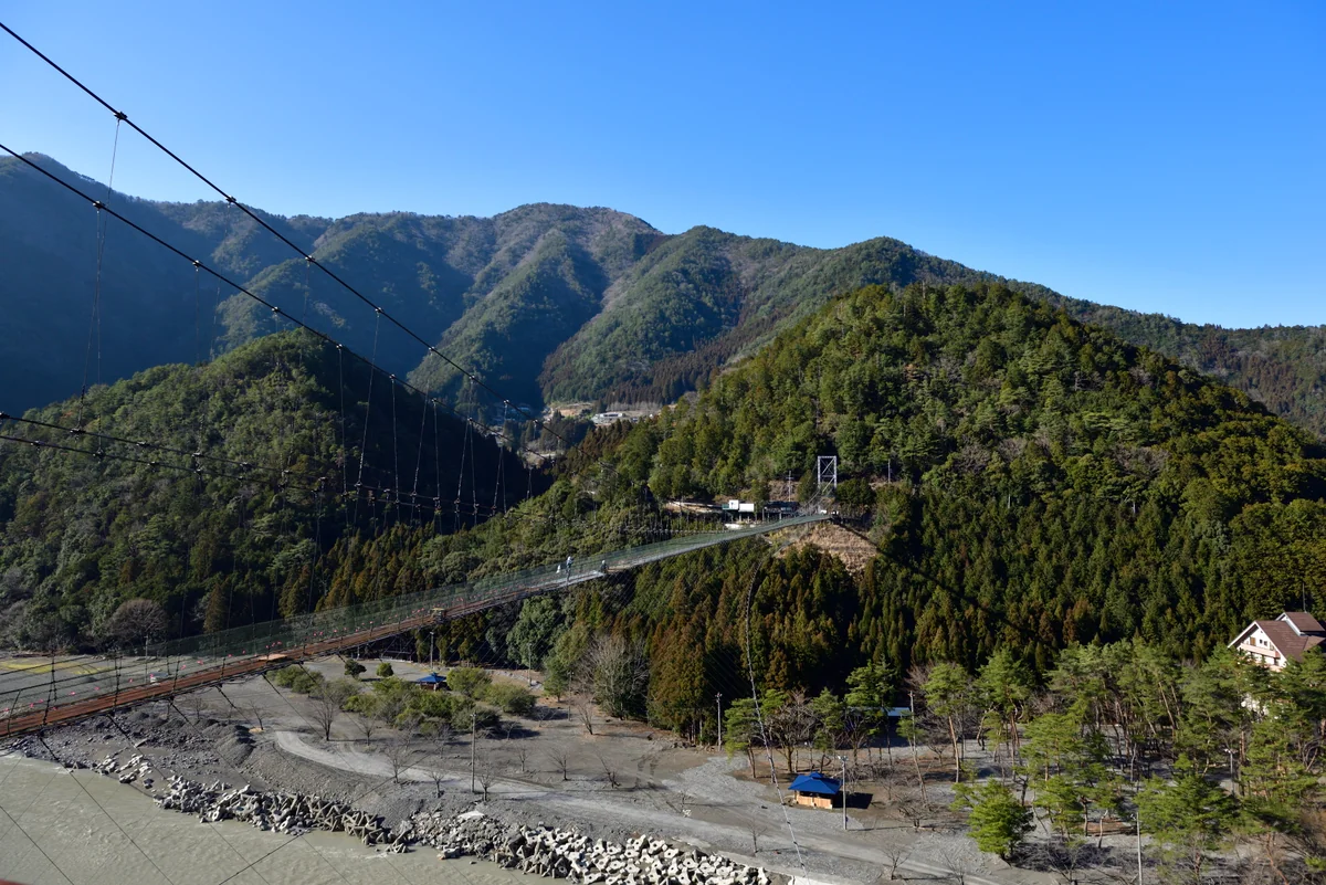 投稿写真：谷瀬の吊り橋