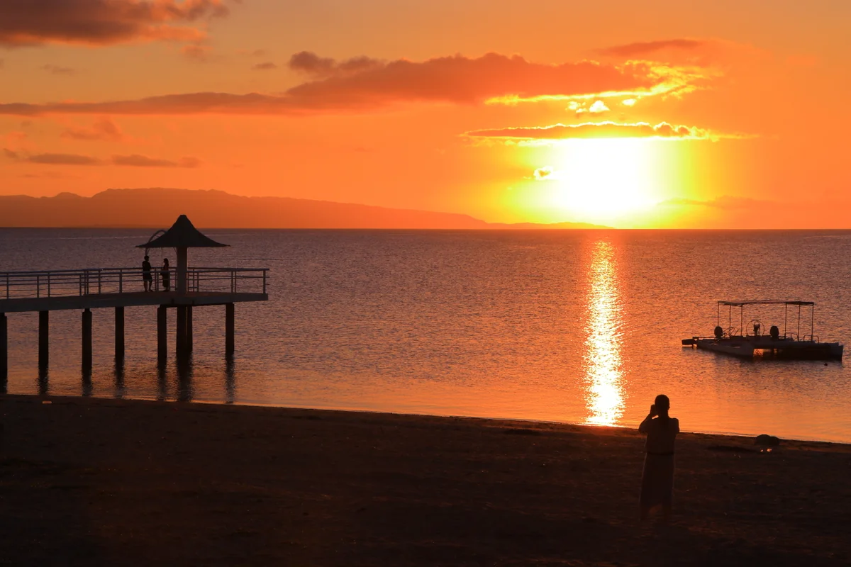 投稿写真：フサキの日没