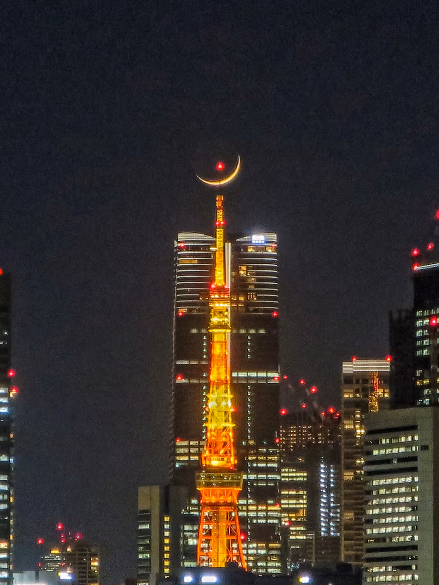 投稿写真：三日月パール東京タワー&麻布台ヒルズ