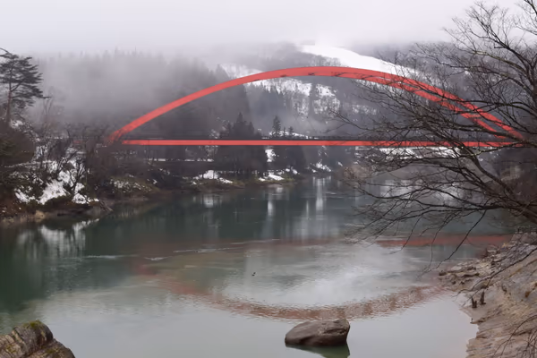 投稿：只見川