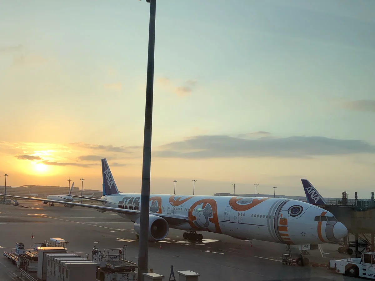 投稿写真：羽田の朝