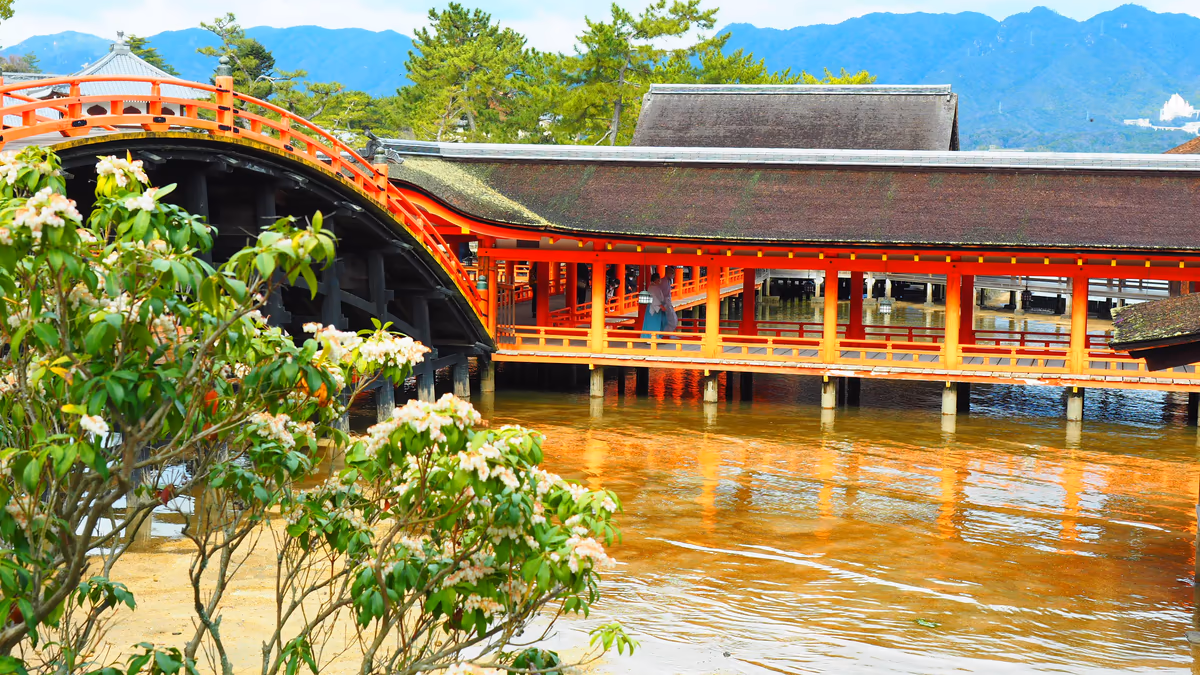 投稿写真：厳島神社　反橋