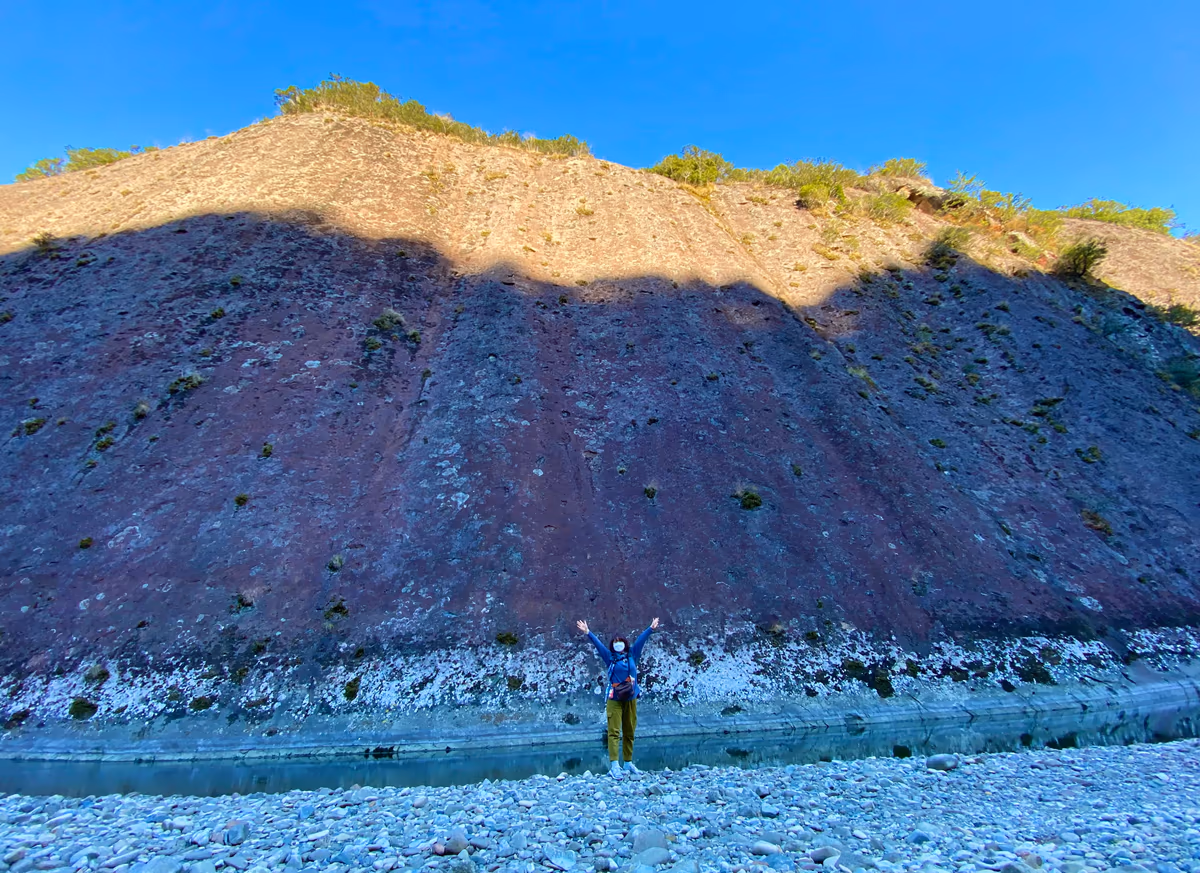 投稿写真：1500万年前の太古の地球の痕跡❣️古座川一枚岩