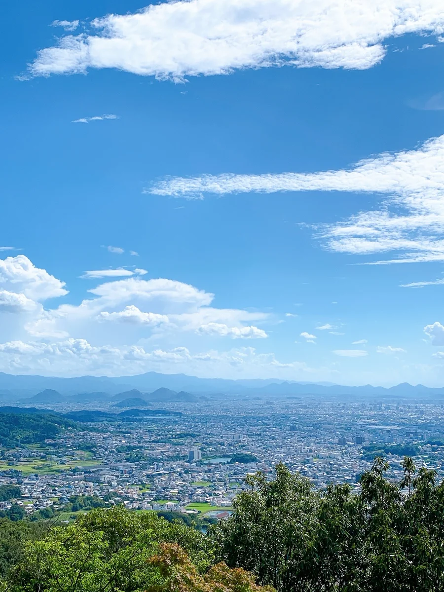 投稿写真：八栗寺からの眺望〜高松市街地と空のコラボレーション〜