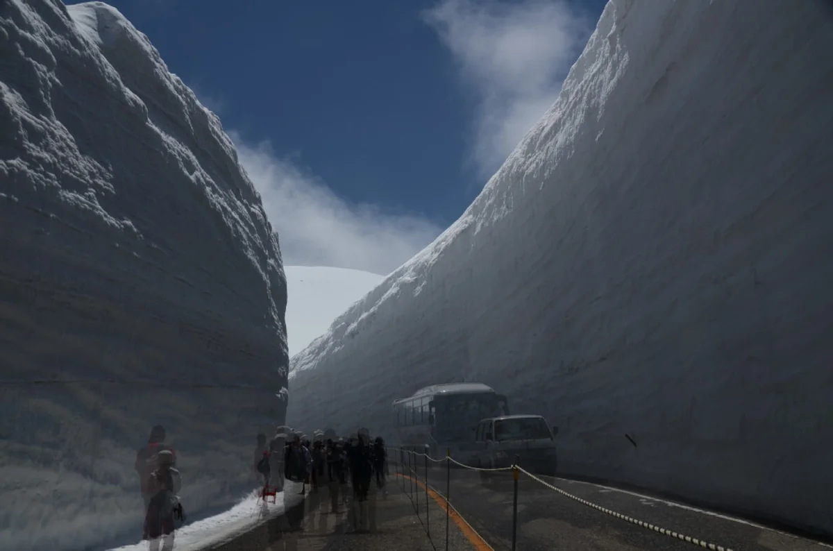 投稿写真：雪の大谷