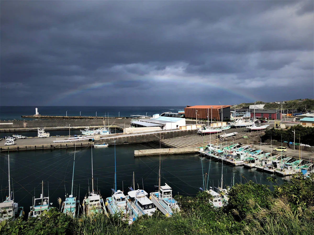 投稿写真：朝の虹