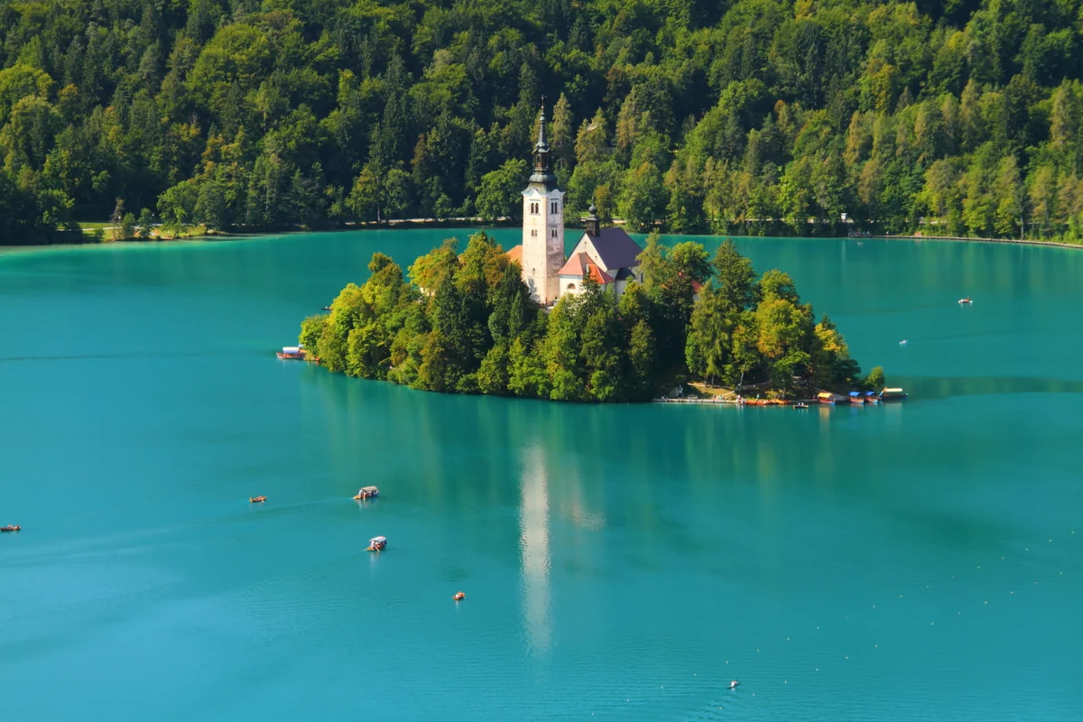 投稿写真：ブレッド湖　聖マリア教会