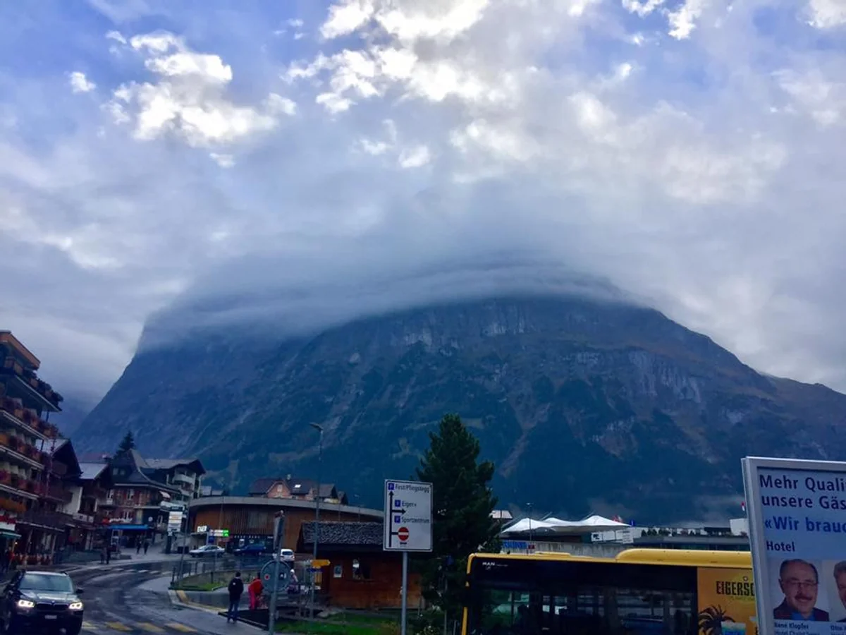 投稿写真：包まれた山