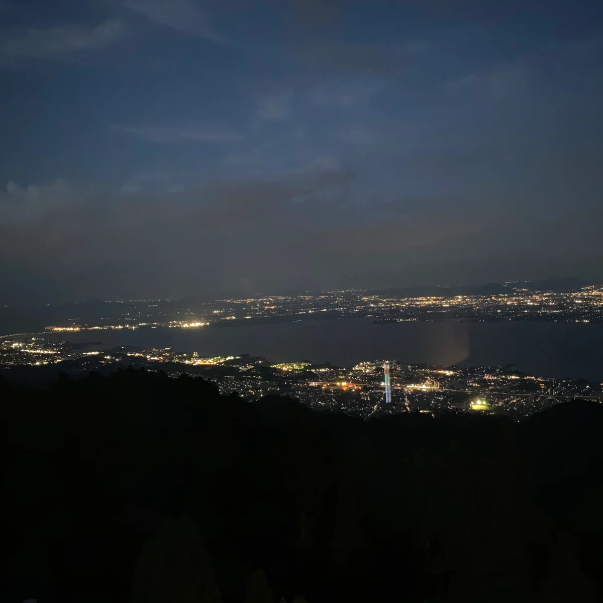 投稿写真：琵琶湖夜景