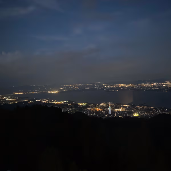 投稿：琵琶湖夜景