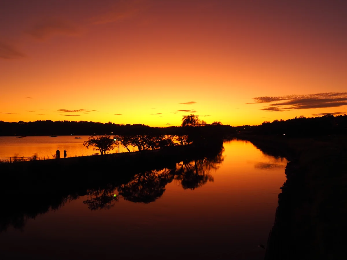 投稿写真：千波湖サンセット