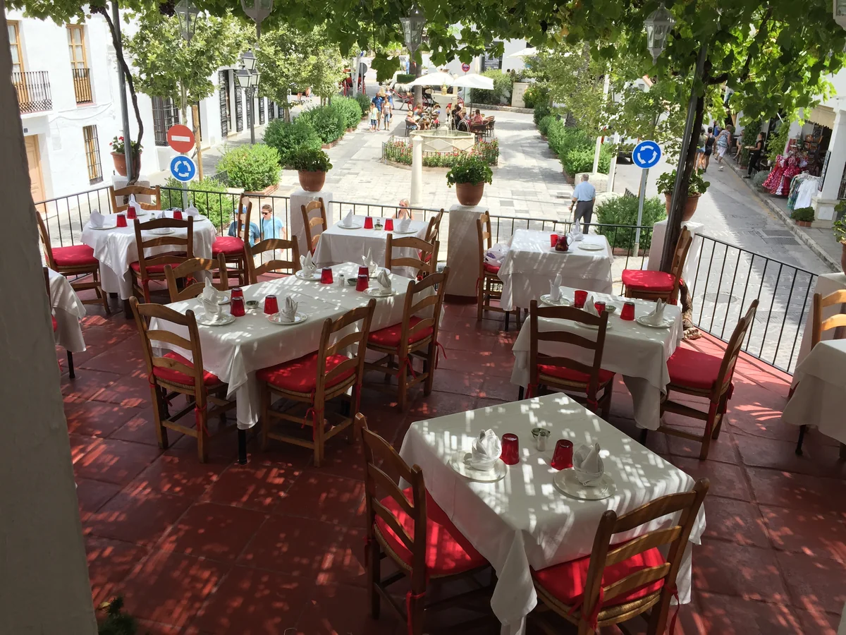 投稿写真：アンダルシアの町ミハスにて。