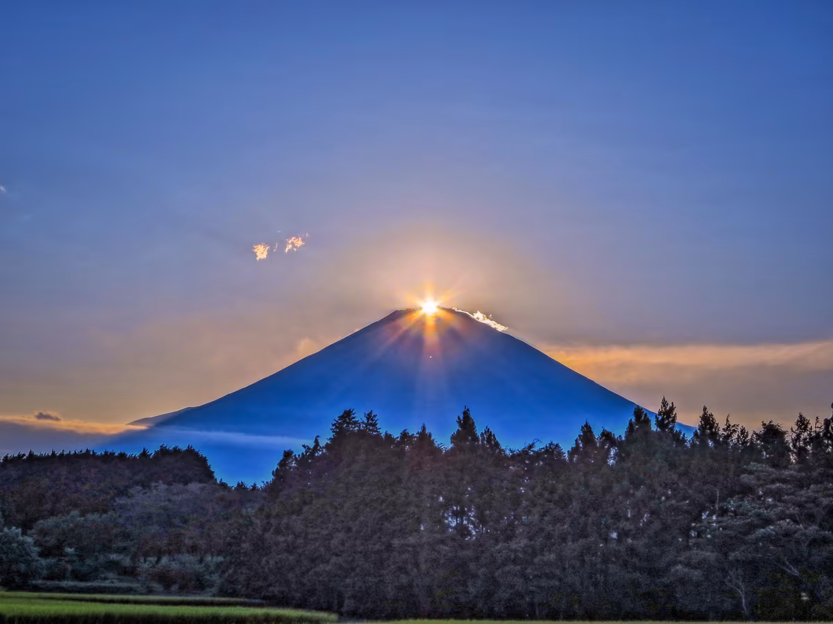 投稿写真：ダイヤモンド富士