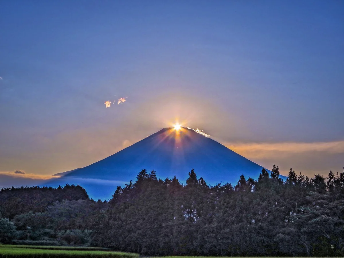 投稿写真：ダイヤモンド富士