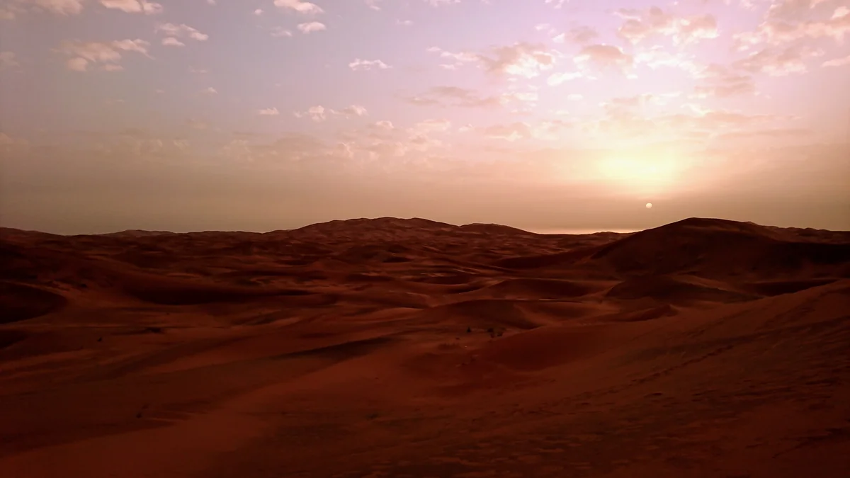 投稿写真：モロッコ　メルズーガ砂漠