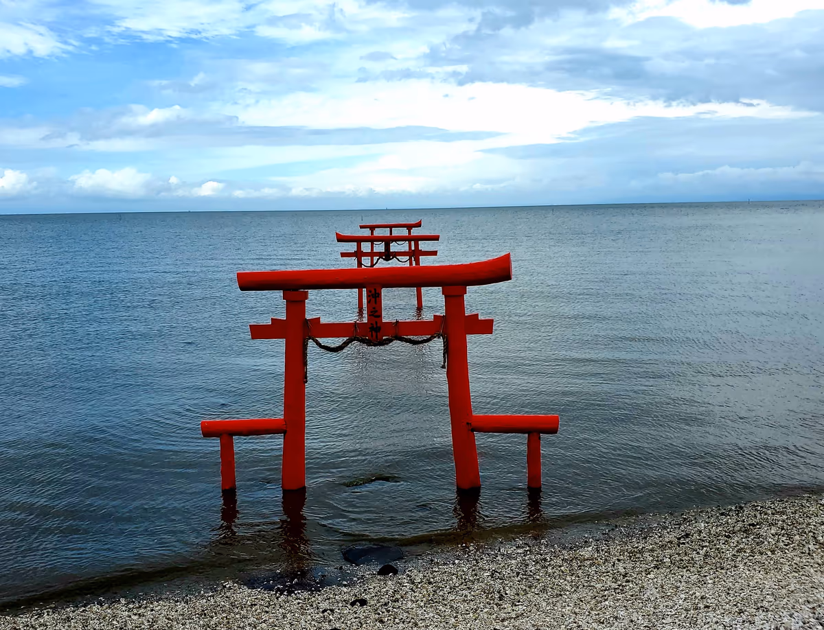 投稿写真：海中鳥居