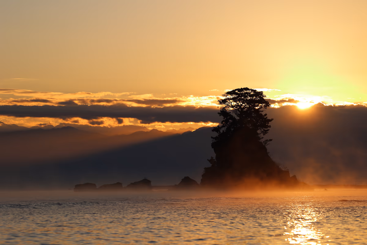 投稿写真：富山湾の気嵐