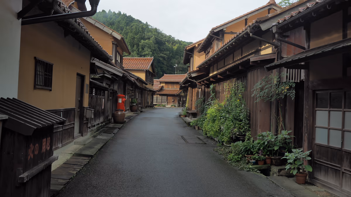 投稿写真：石見銀山　大森地区街並み