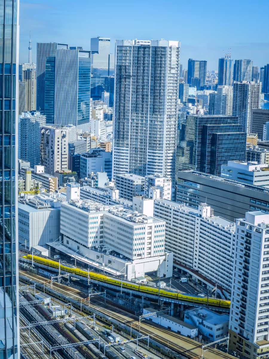 投稿写真：ドクターイエロー俯瞰