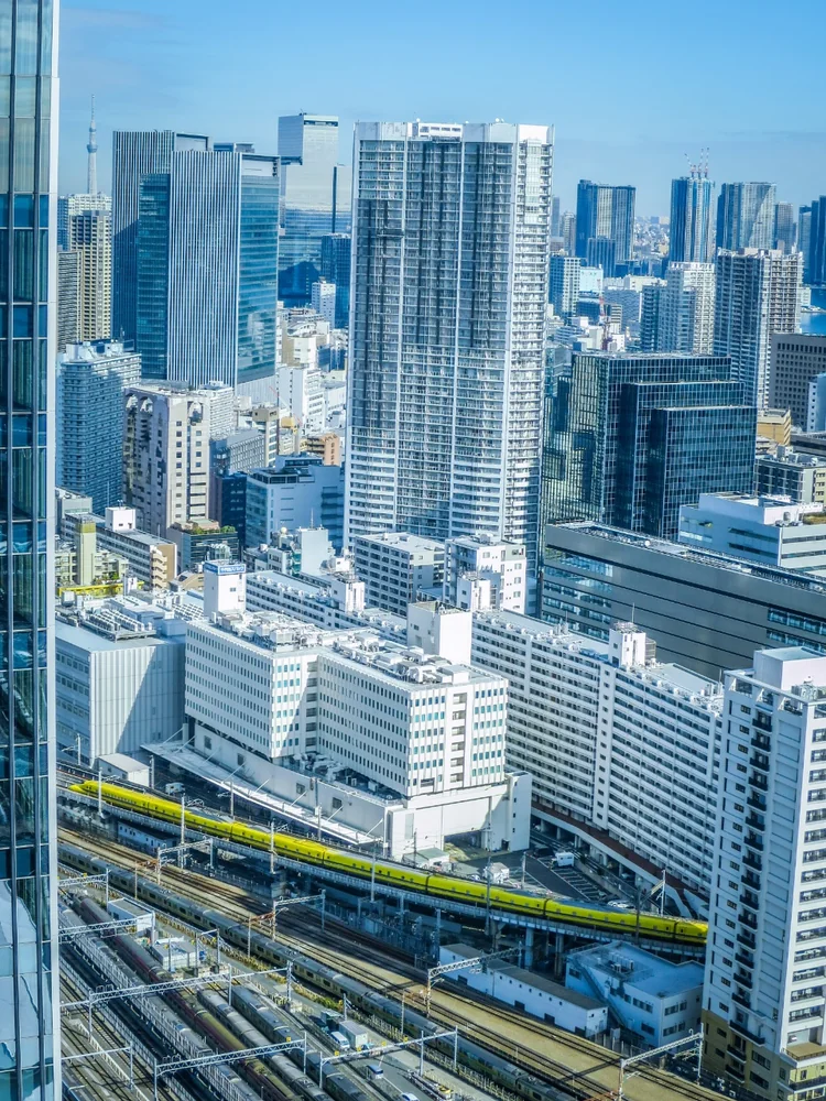 投稿写真：ドクターイエロー俯瞰