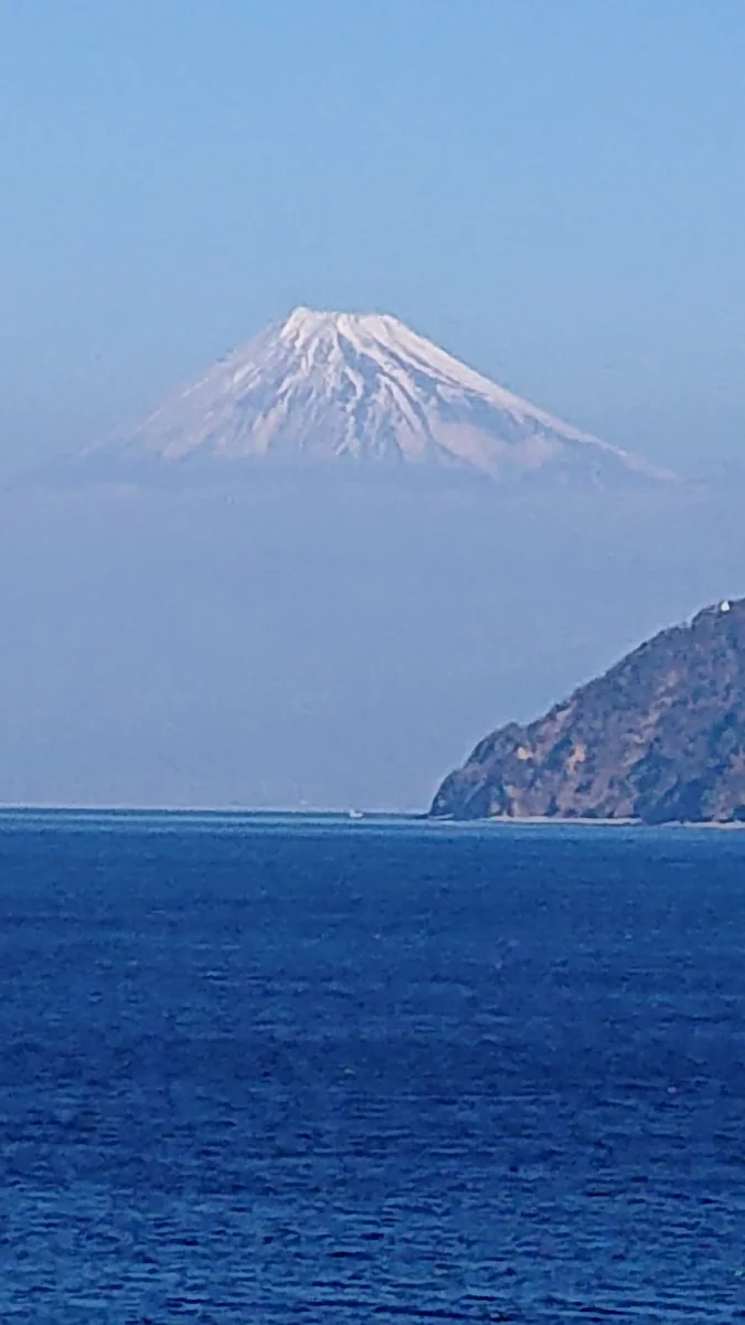 投稿写真：海 空 富士山