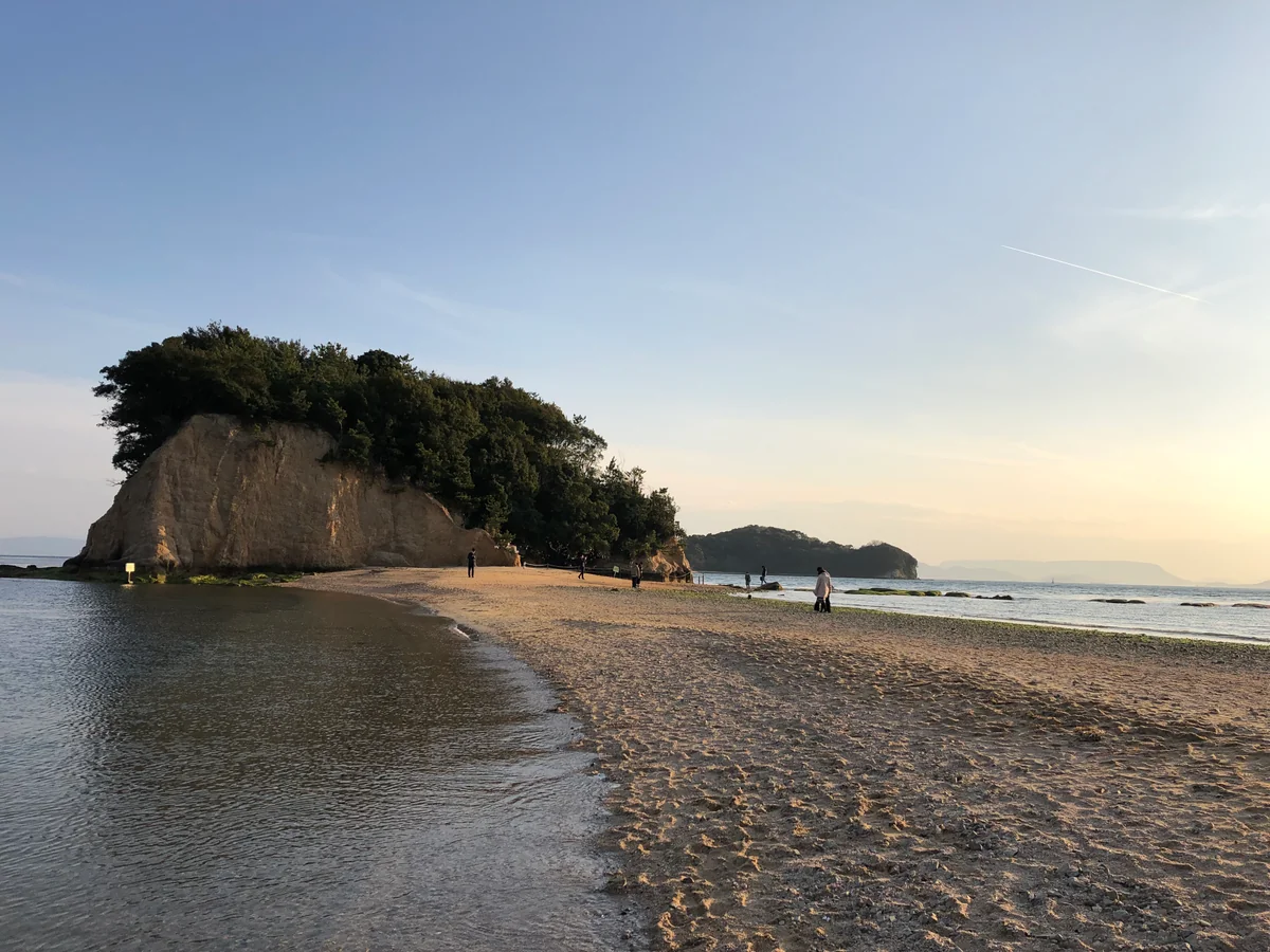 投稿写真：エンジェルロードの中余島