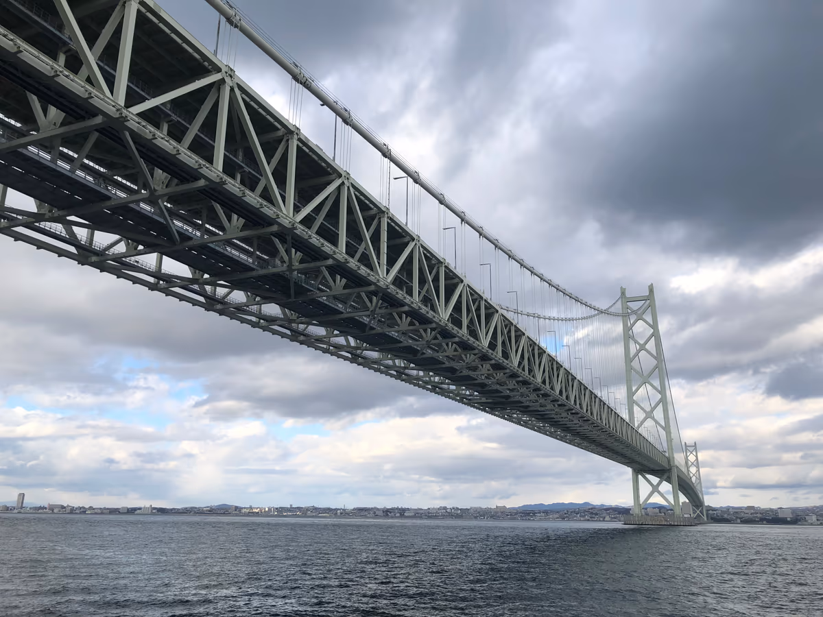 投稿写真：明石海峡大橋