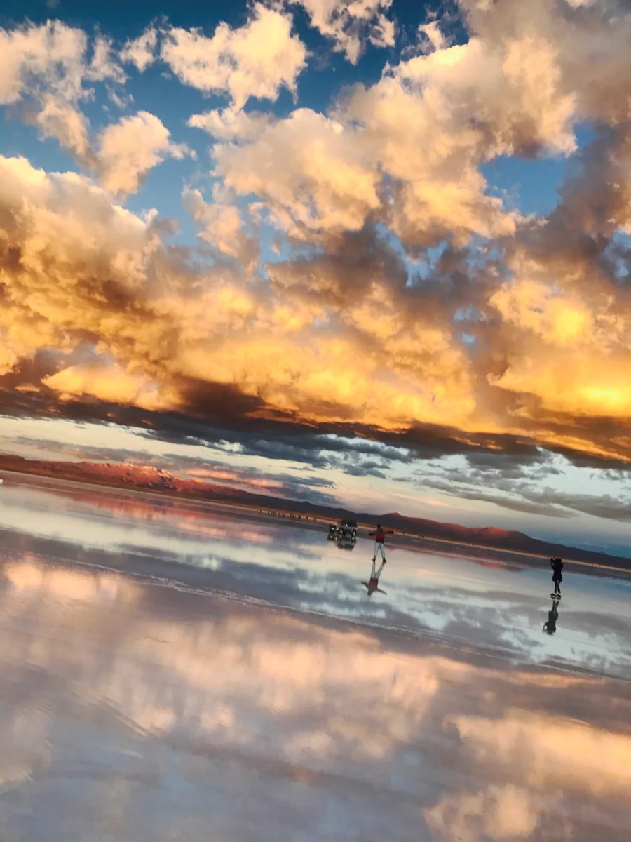 投稿写真：ウユニの夕焼け