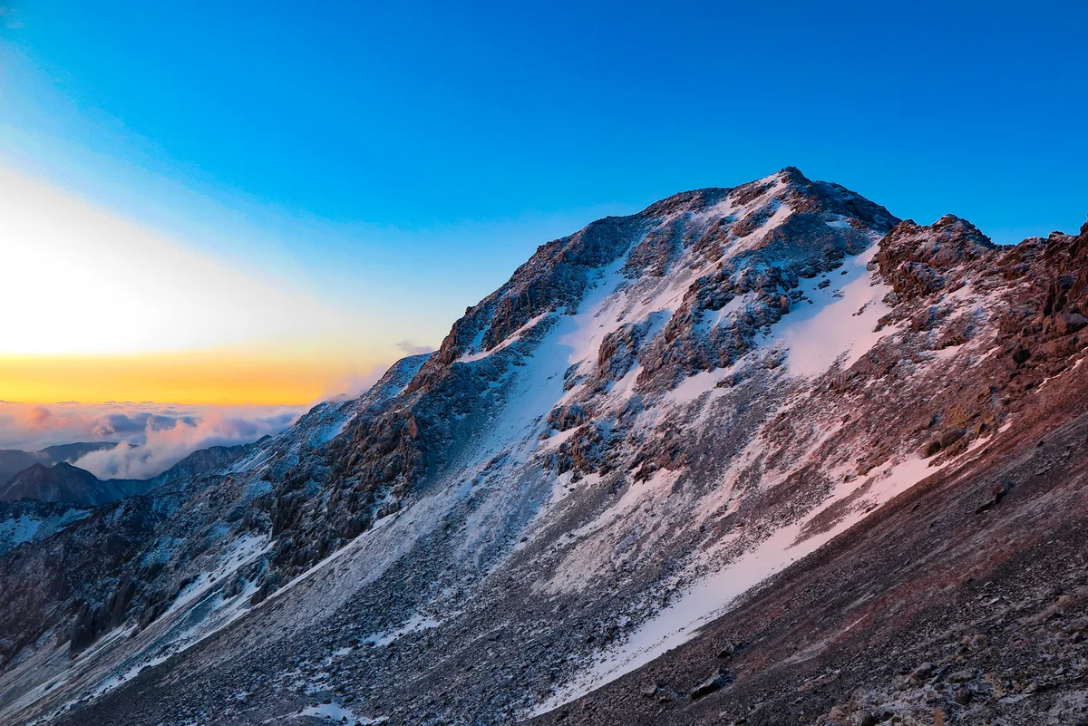 投稿写真：大喰岳の朝