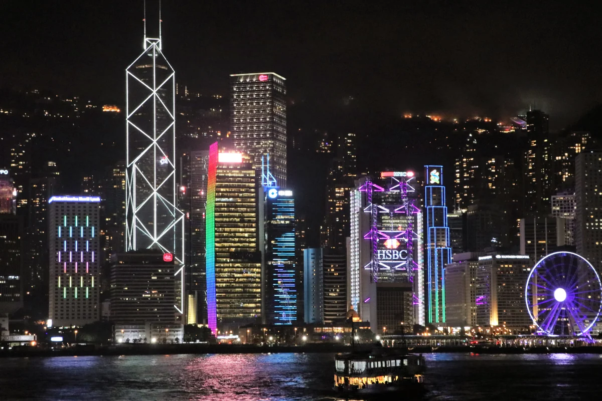 投稿写真：香港の夜景