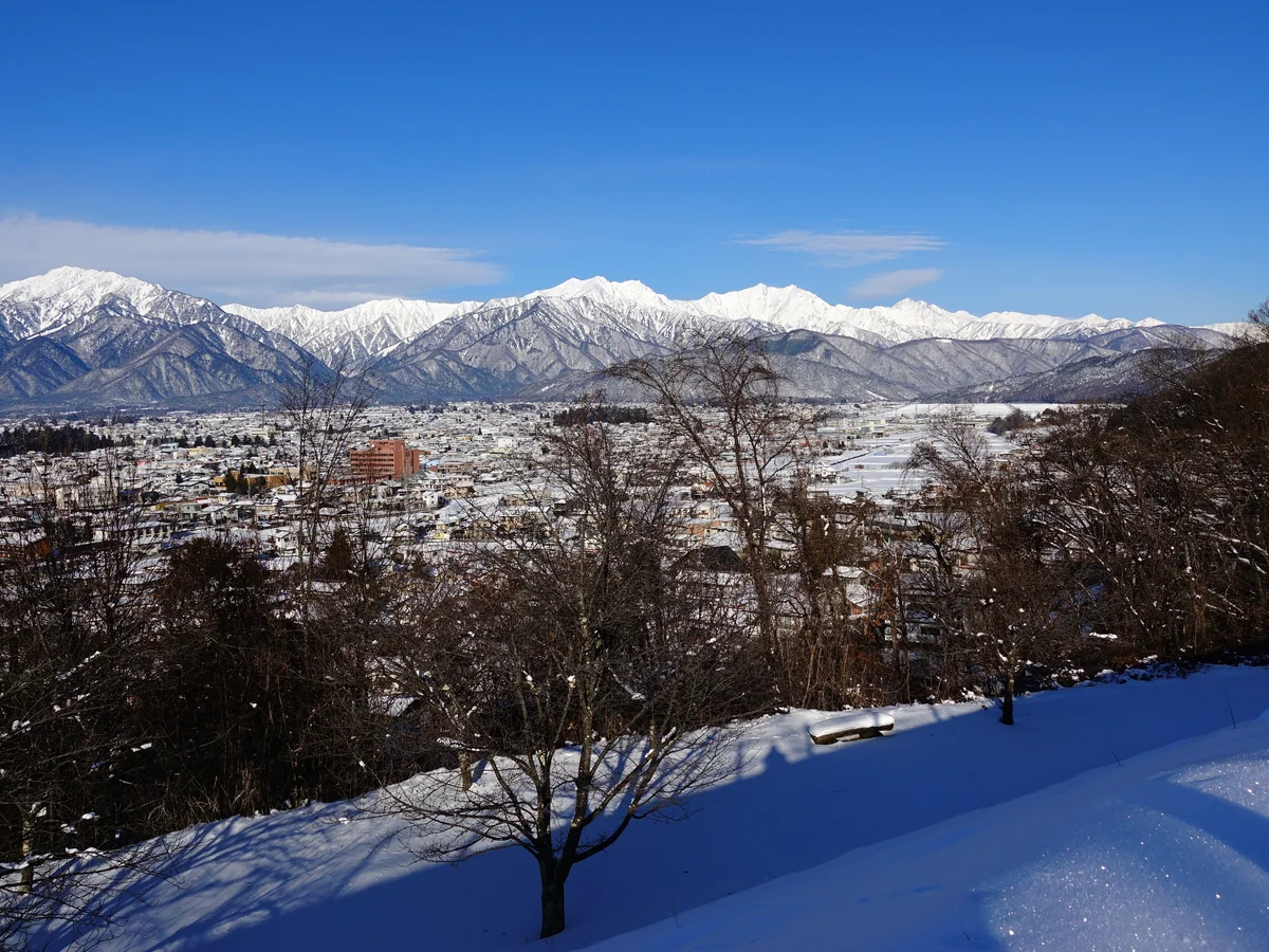 投稿写真：北安曇、極寒の早朝
