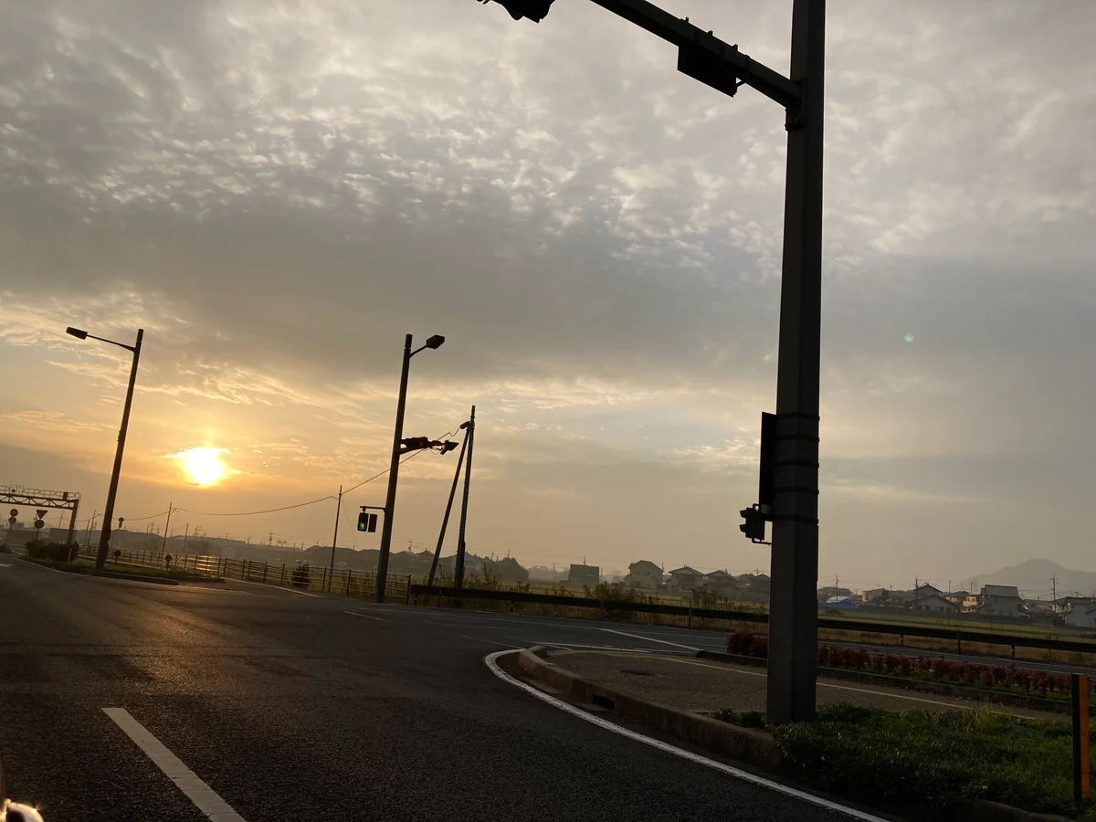 投稿写真：神等去出祭時の夕陽