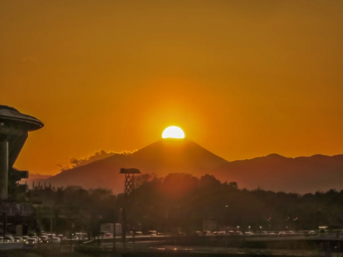 投稿写真：ダイヤモンド富士