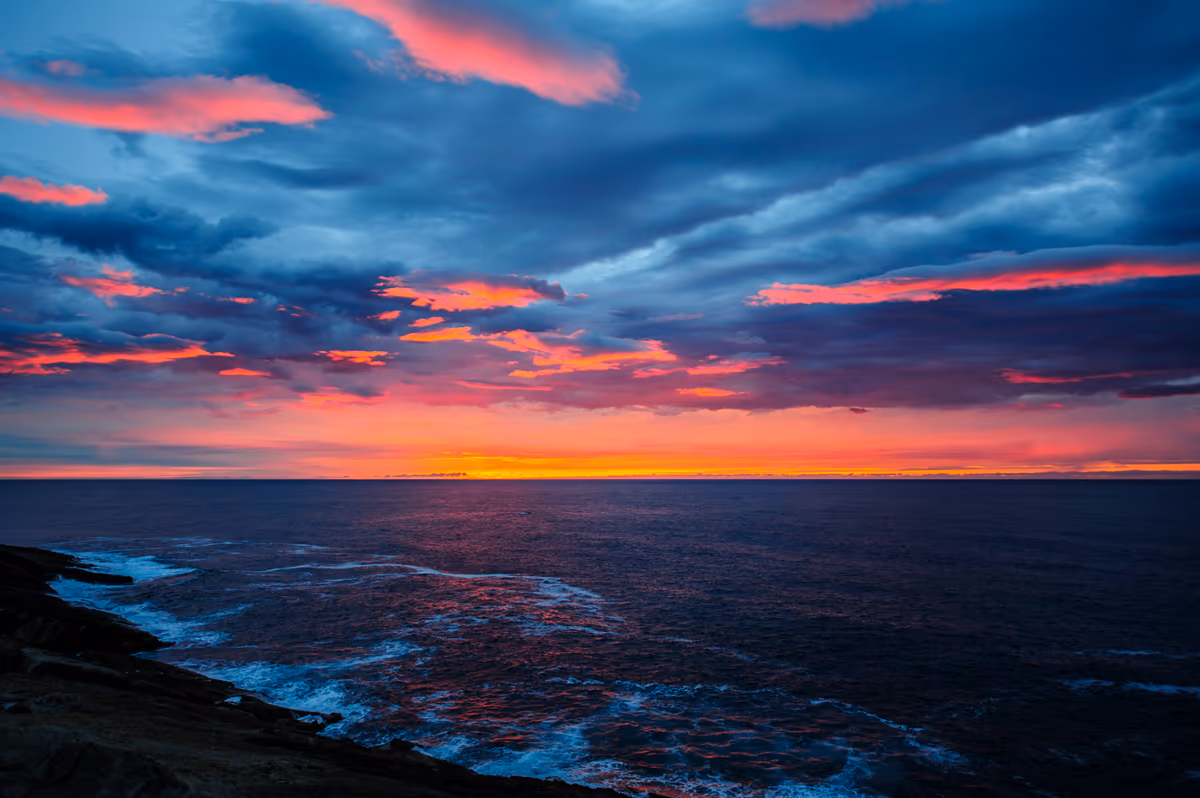 投稿写真：赤い雲