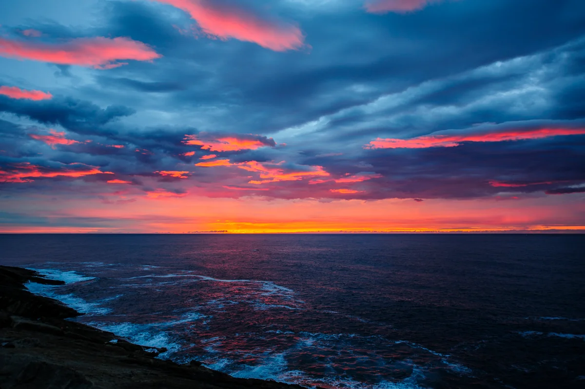 投稿写真：赤い雲