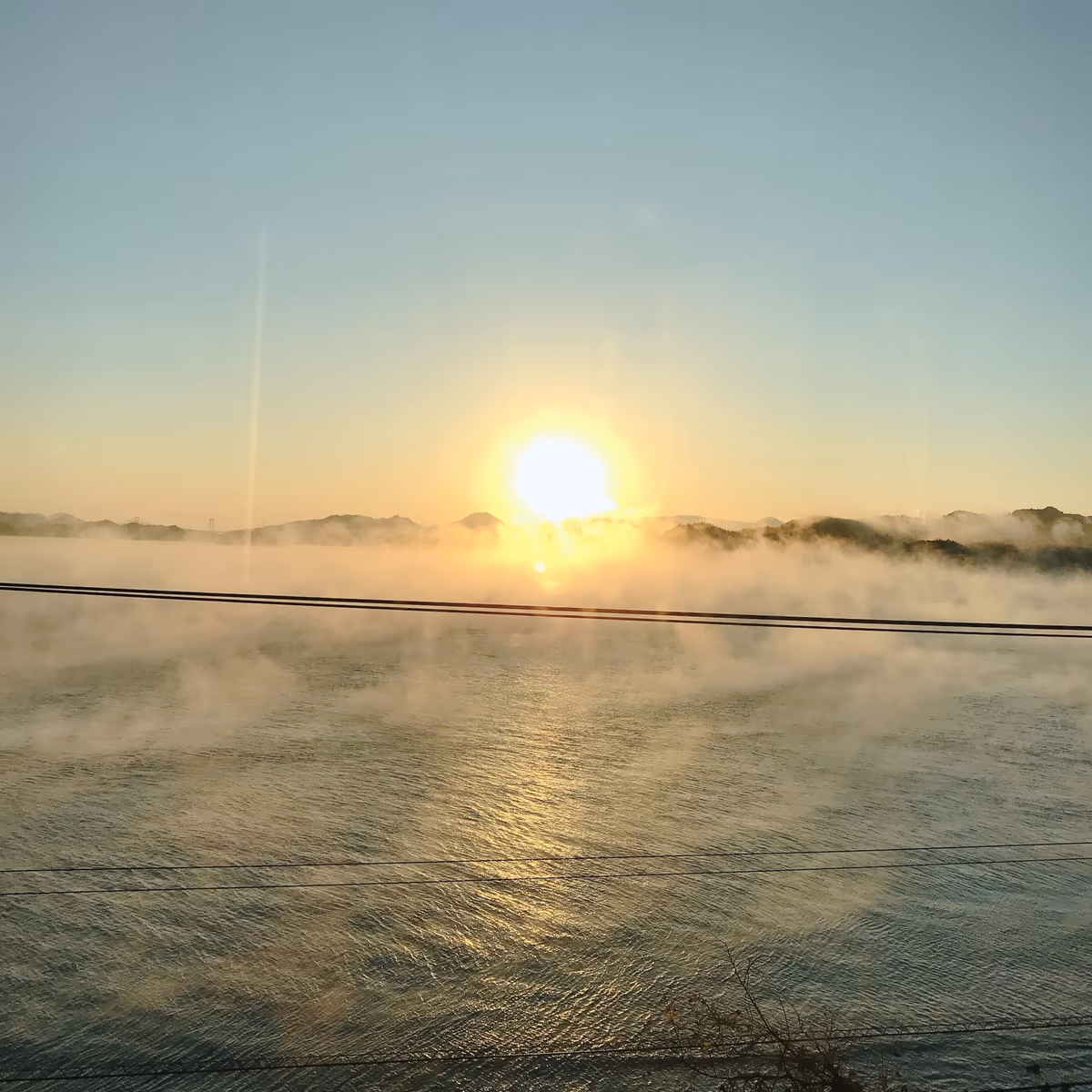投稿写真：旭の海霧