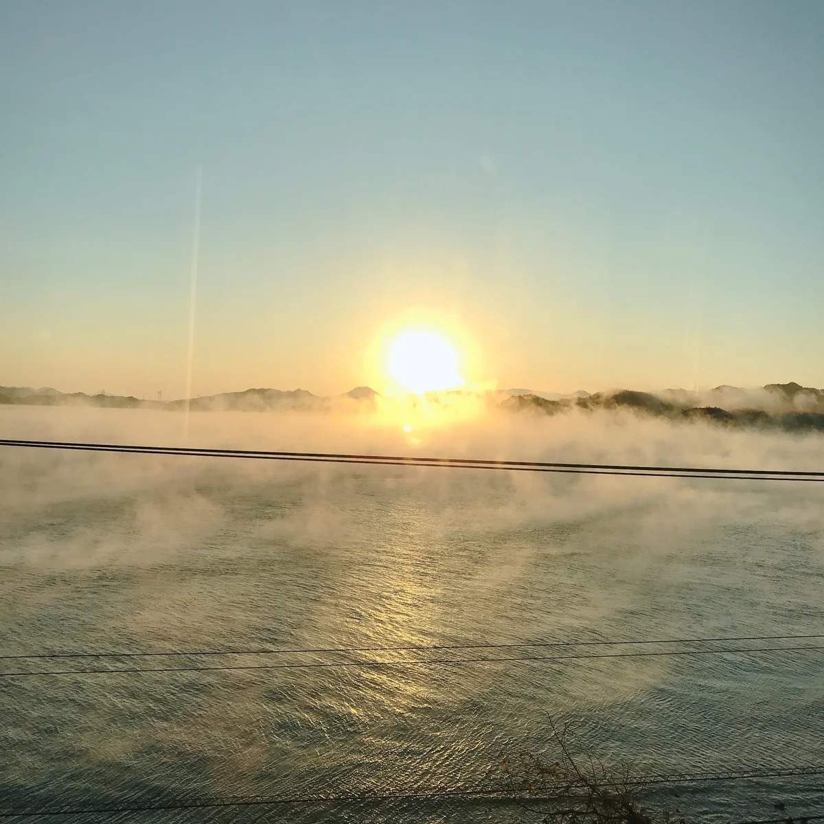 投稿写真：旭の海霧