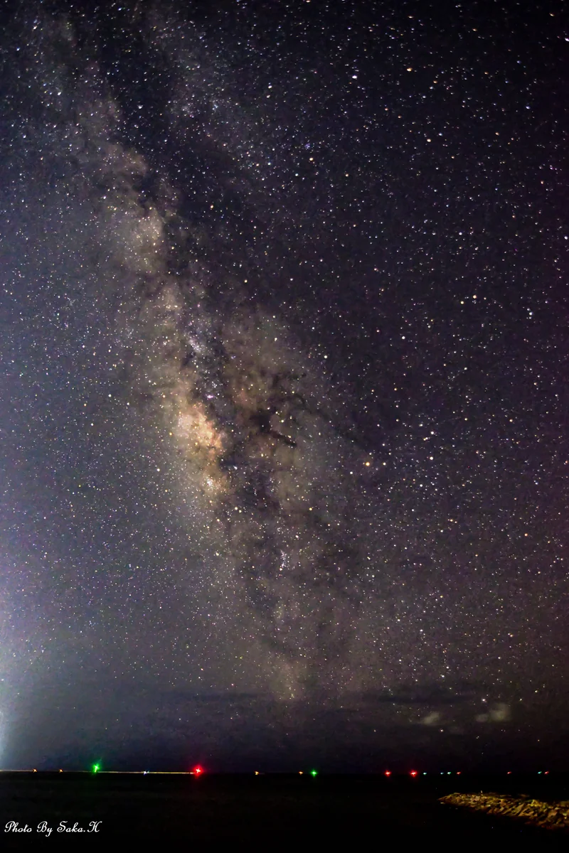 投稿写真：立ち上がった天の川
