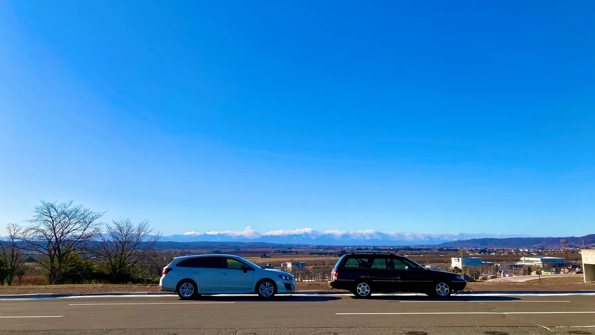 投稿写真：いけだワイン城から眺める日高山脈