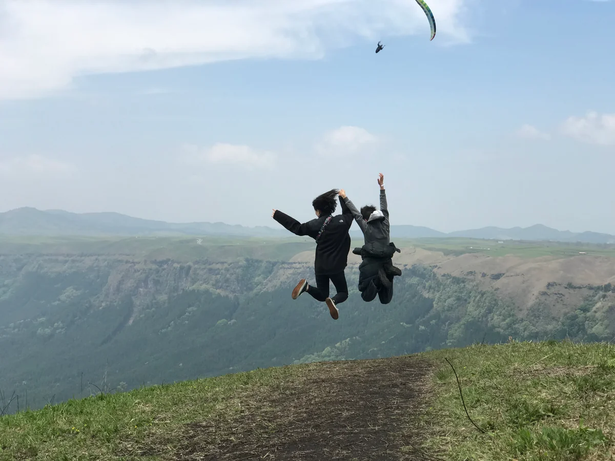 投稿写真：ジャンプ！