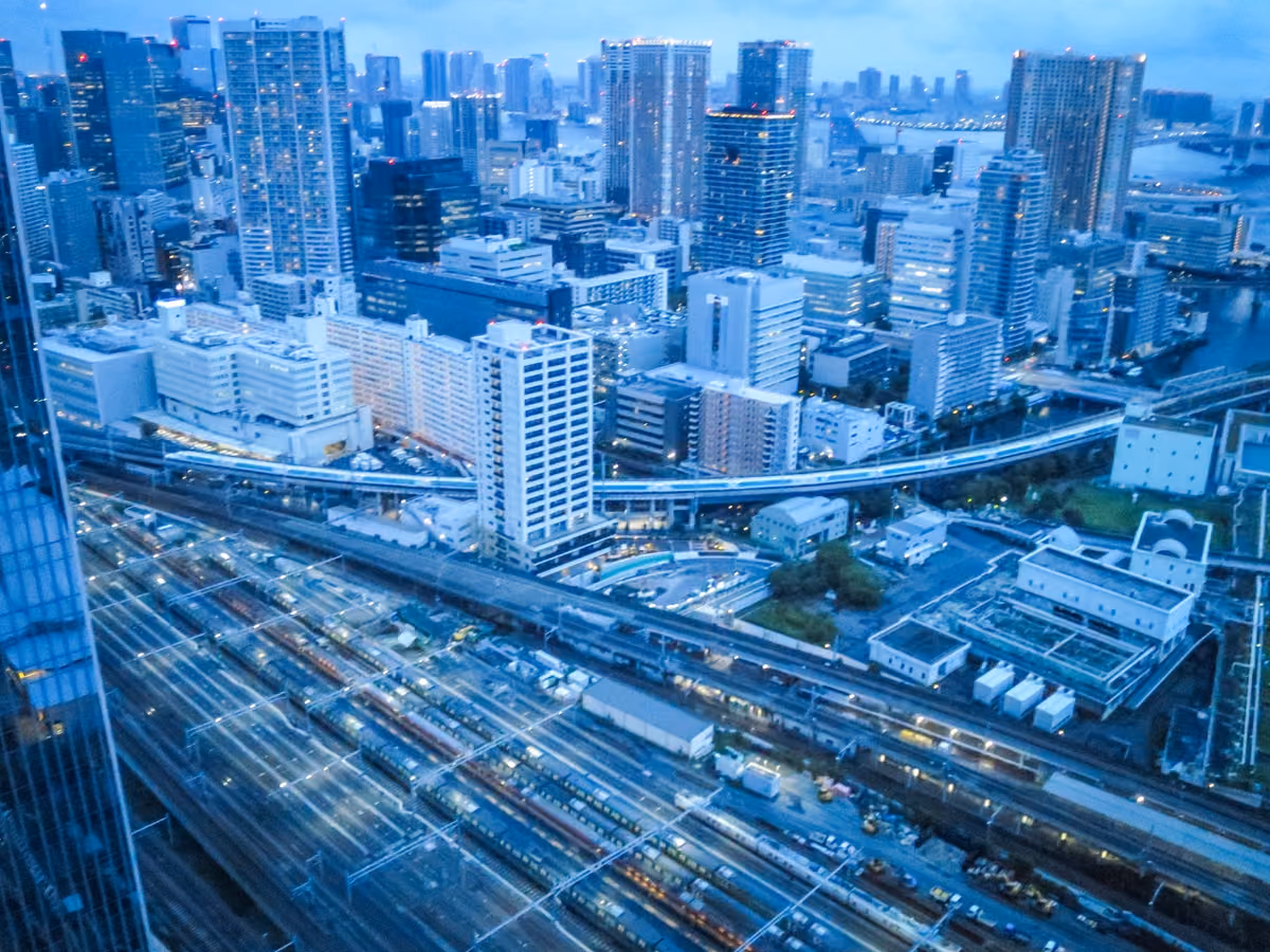 投稿写真：ディズニー新幹線俯瞰
