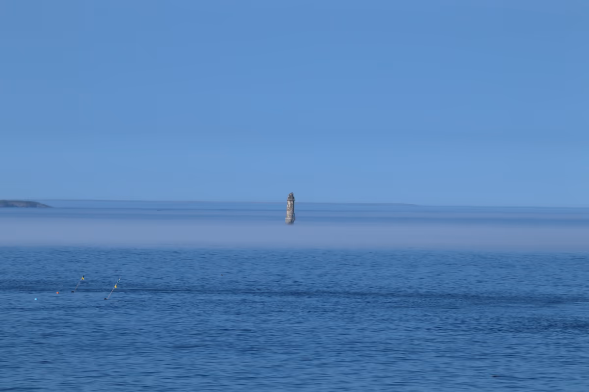 投稿写真：国境の島